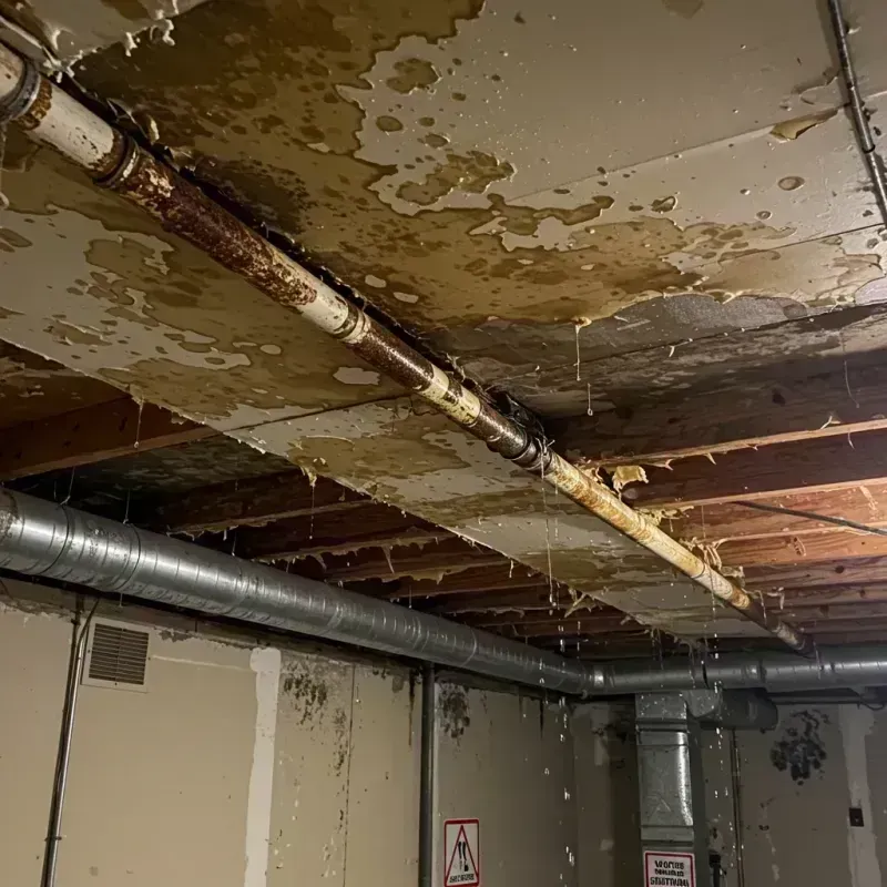 Ceiling Water Damage Repair in Johnson County, IL