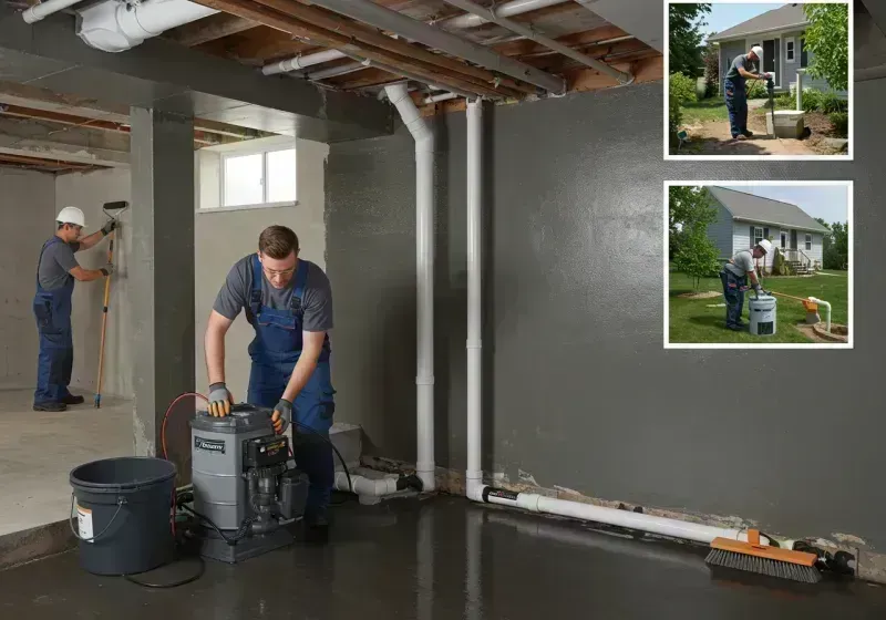 Basement Waterproofing and Flood Prevention process in Johnson County, IL